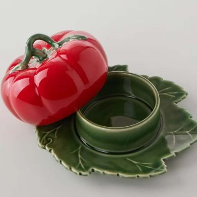 Масленка с крышкой Tomato Bordallo Pinheiro 20х12 см 65007111