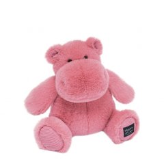 М'яка іграшка DouDou Бегемот малиново-рожевий 25 см, HO3101