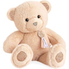 Мягкая игрушка DouDou Медведь Шарми в коробке 24 см бежевый HO2808
