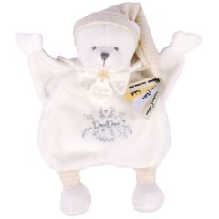 Мягкая игрушка Мишка-комфортер бежевый, 25 см DouDou DC4341