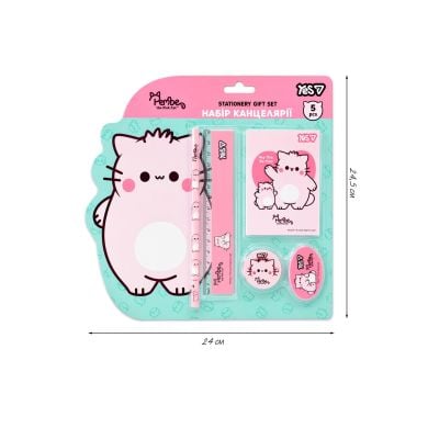 Набір канцелярії Yes Pembe the Cat friends, 5 предметів 450276