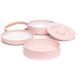 Набор комбинированных тарелок Hygge Уютные истории, розовый Suavinex 306749, Розовый