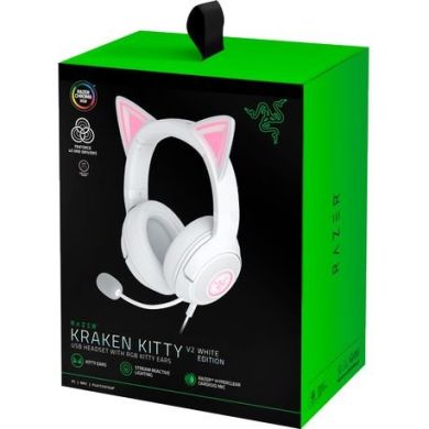 Навушники RAZER Kraken Kitty V2, White RZ04-04730600-R3M1