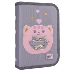 Пенал жесткий YES одинарный с клапаном HP-03 With Love 533659