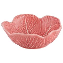 Пиала большая Cabbage розовая Bordallo Pinheiro 500 ml 65032679