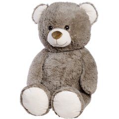 Плюшева іграшка Nicotoy Ведмедик, сірий, 70 см, 0міс+ NICOTOY 5819951