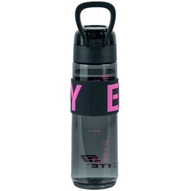 Бутылочка для воды, 680 мл, черно-розовая K25-1233-3