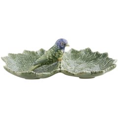 Двойная миска с голубизной. птичкой Cineraria Bordallo Pinheiro 65002704