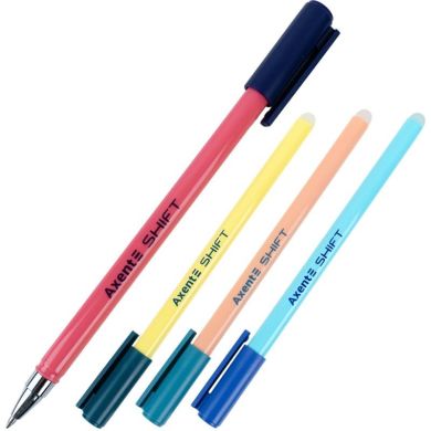 Ручка гелева Axent пиши-стирай Shift, синя AG1095-02-A