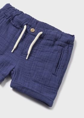 Шорты бермуды для мальчика на завязках 3A, р.68 Синий Mayoral 1236