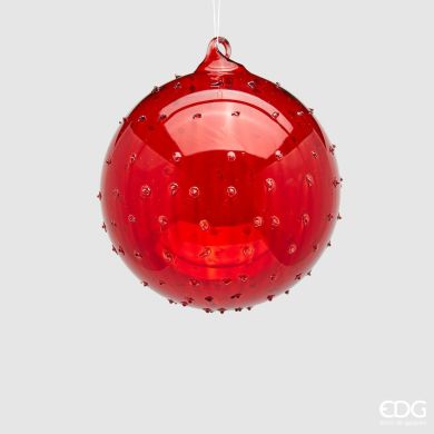 Стеклянный шар EDG красный VAGANT MINA D12 683311,40