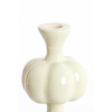 Свічник &Oslash;10x26 см CALDAS глянцевий кремовий Light&Living 6081113