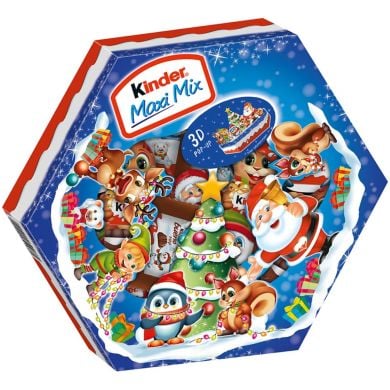 Конфеты Kinder Mix рождественская коробочка, 143г 8000500391860