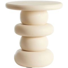 Журнальний столик &Oslash;40x45 см AZALAS дерево, кремовий Light&Living 6793043