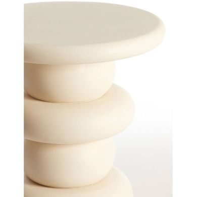 Журнальный столик &Oslash;40x45 см AZALAS дерево, кремовый Light&Living 6793043