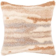 Декоративная подушка CALACATTA 45&times;45 см, коричневая, тауп, серая Tiseco 3497, 45 x 45