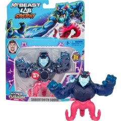 Растягивающаяся фигурка Саблезубый Кальмар MrBeast Lab 124289