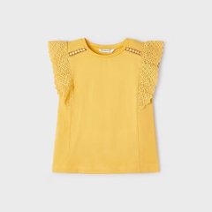 Футболка для девочки без рукава 6D, р.98 Желтый Mayoral 3082
