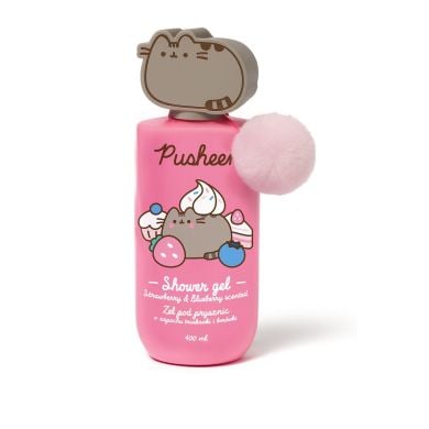 Гель для душа с ароматом клубника и черника Pusheen, 400 мл 5904917438855