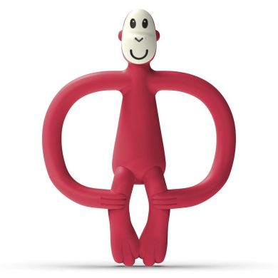 Іграшка прорізувач Мавпочка 10,5 см MM-T-012, Червоний