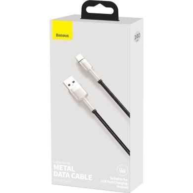 Кабель Baseus USB to Type-C 66W 1m CAKF000101 черный
