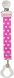 Карабін для пустушок Chicco Fashion 2в1 Рожевий 09341.10, Рожевий