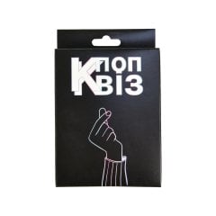 Карточная игра-викторина Strateg К-поп Квиз на украинском языке 30493