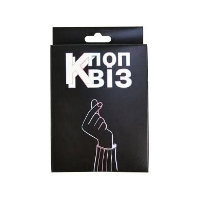 Карткова гра-вікторина Strateg К-поп Квіз українською мовою 30493