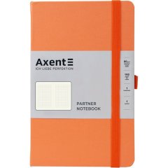 Книга записна Axent Partner, 96 аркушів, клітинка, персикова 8201-42-A