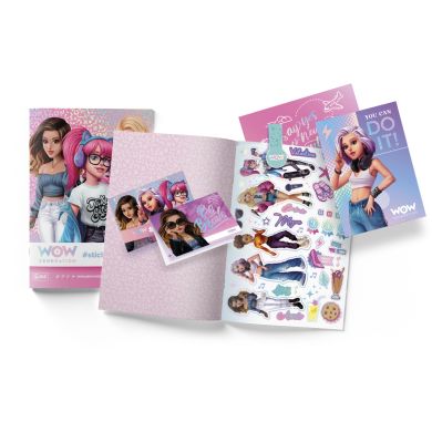 Книга зі стікерами Wow Generation WOW00059