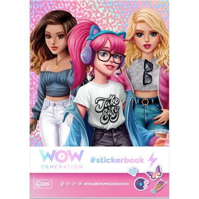 Книга зі стікерами Wow Generation WOW00059