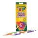 Цветные карандашиCrayola со специальными ластиками 10 шт 256247.024