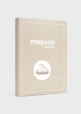 Комплект из вязаного свитера и брюк для новорожденных Mayoral 74 Белый 2569
