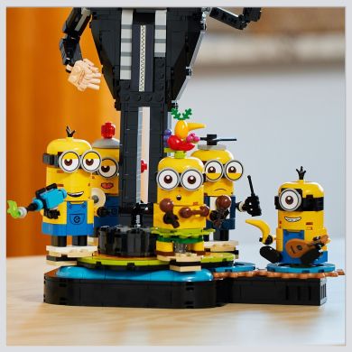 Конструктор Ґру й посіпаки з кубиків LEGO Minions 75582