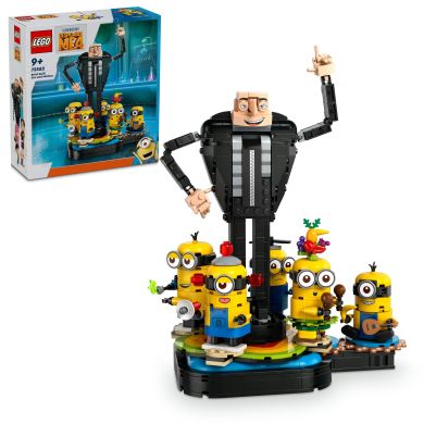 Конструктор Ґру й посіпаки з кубиків LEGO Minions 75582