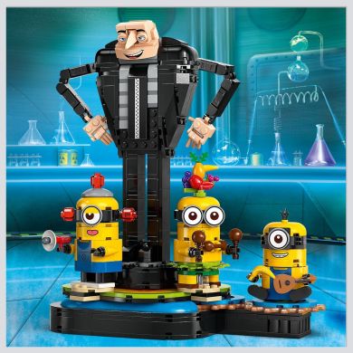 Конструктор Ґру й посіпаки з кубиків LEGO Minions 75582