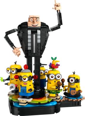 Конструктор Ґру й посіпаки з кубиків LEGO Minions 75582