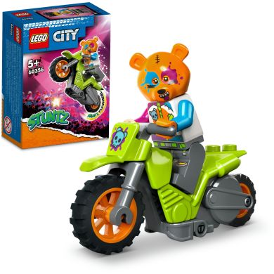 Конструктор LEGO City Каскадерський мотоцикл ведмедя 10 деталей 60356