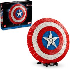 Конструктор LEGO Marvel Щит Капитана Америка 3128 деталей 76262