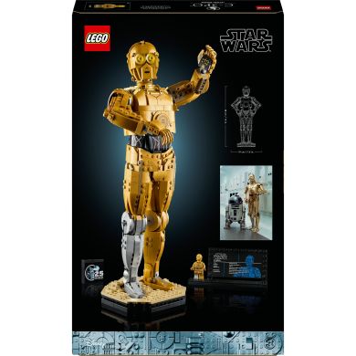 Конструктор LEGO Зоряні війни C-3PO Складана фігурка дроїда 75398