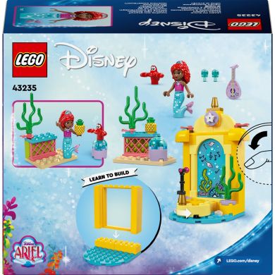 Конструктор Музична сцена для Аріель LEGO Disney 43235