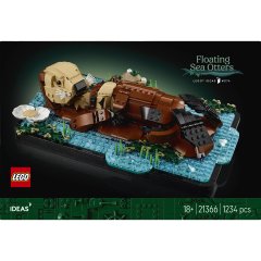 Конструктор Плавающие морские выдры LEGO Ideas 21366