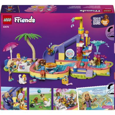 Конструктор Веселый день в аквапарке Lego Friends 42676