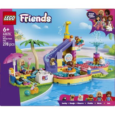 Конструктор Веселый день в аквапарке Lego Friends 42676