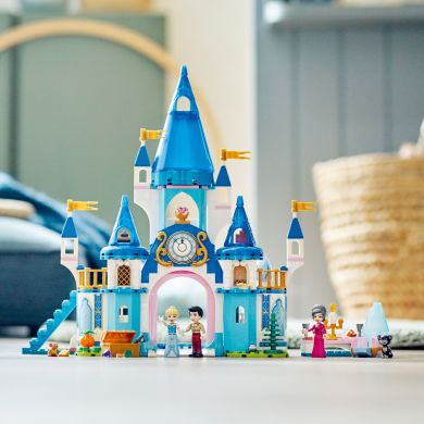 Конструктор Замок Попелюшки і Прекрасного принца 365 деталей LEGO Disney Princess 43206