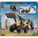 Конструктор Жовтий екскаватор-навантажувач Lego City 60480