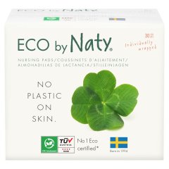 Лактаційні прокладки Eco by Naty для грудей 30 шт 177528, 30
