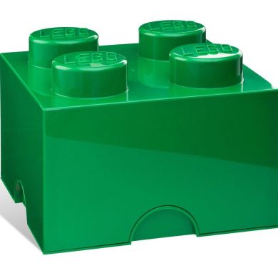Четырехточечный зеленый контейнер для хранения Х4 Lego 40031734