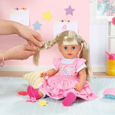 Кукла BABY BORN серии Нежные объятия МЛАДШАЯ СЕСТРИЧКА (36 см, с аксессуарами) 828533