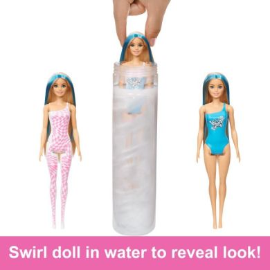 Кукла Цветное перевоплощение Barbie, серия Радужные и стильные (в ас.) HRK06